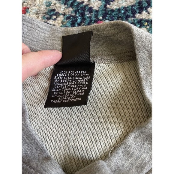 Mountain Hardwear Short Sleeve Zip Shirt Women’s Size 8 - Picture 7 of 7